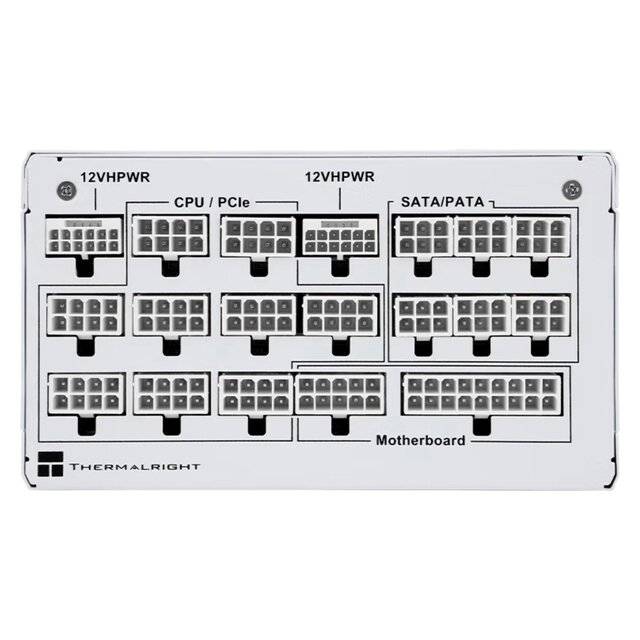 باور سبلاي Thermalright TP 1350W 80+ Platinum Fully Modular أبيض - 4