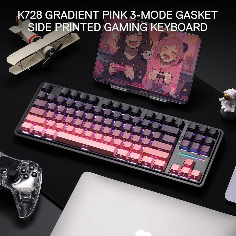 Redragon K728SP-RGB-PRO TKL Mechanical Wired Keyboard - 8