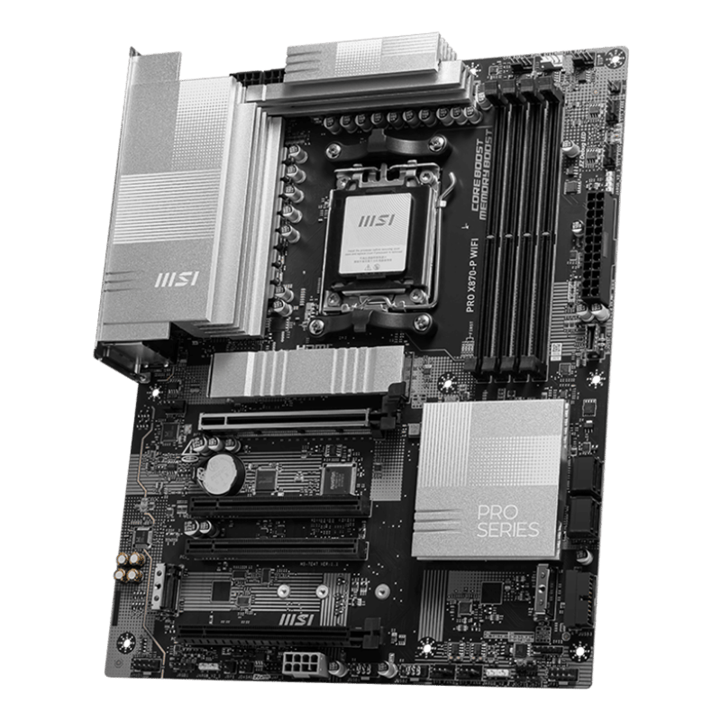 MSI PRO X870-P Silver WiFi AM5 ATX Motherboard - 5
