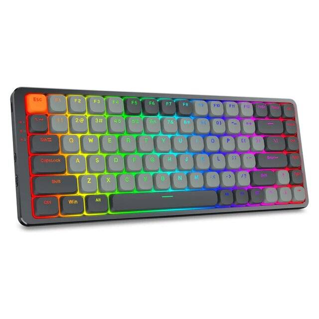 كيبورد Redragon K652GG Pro Azure 75% ميكانيكي لاسلكي RGB - 1