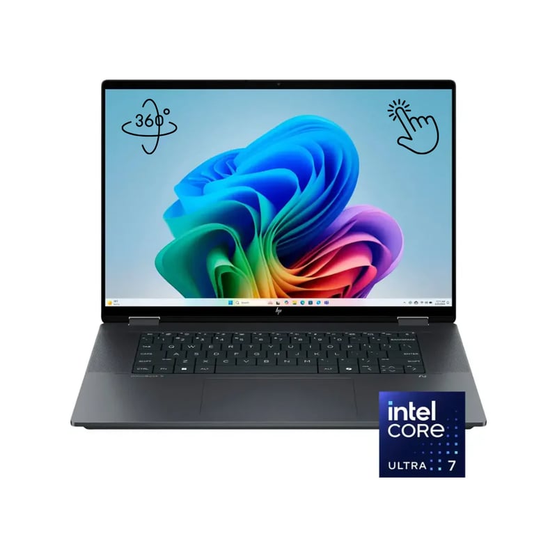 اتش بي اومني بوك اكس فليب 16، انتل كور الترا 7، رام 16 جيجابايت، 1 تيرابايت SSD، شاشة 16.0 بوصة لمس - 3