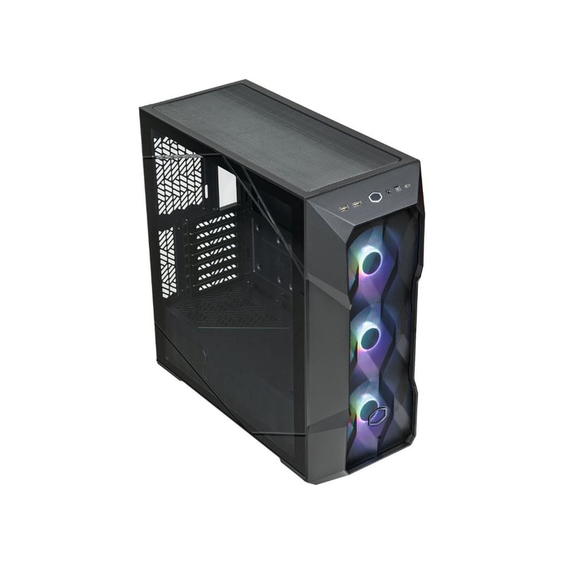 Cooler Master MasterBox TD500 Mesh V2 Mid-Tower ATX Case Black Tempered Glass - 7