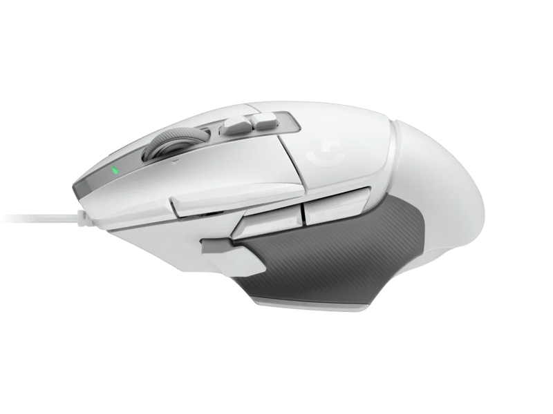 ماوس Logitech G502 X 25600 DPI سلكي أبيض - 10