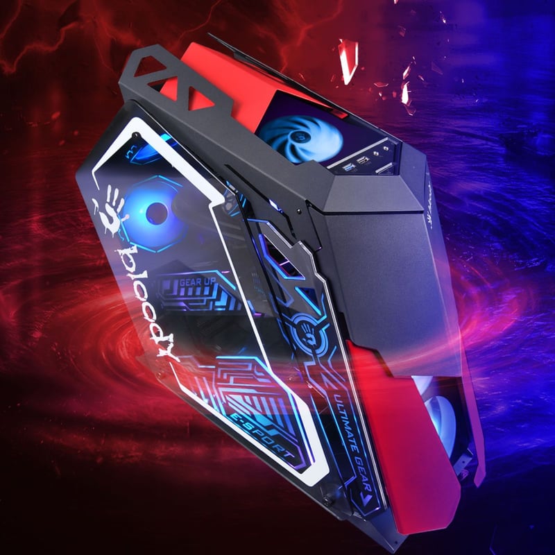 كيس Bloody Rogue GH-30 Mid-Tower Black - 8