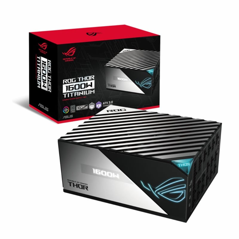 ASUS ROG THOR 1600T 1600W 80+ Titanium Fully Modular PSU - 9