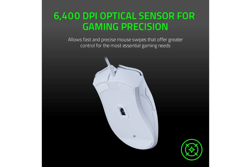 ماوس Razer DeathAdder Essential 6400 DPI سلكي - 12