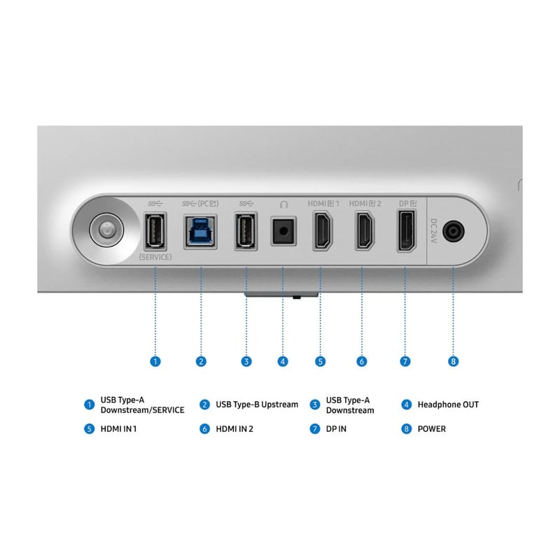 Samsung Odyssey OLED G6 LS27FG602 27" QHD 500Hz QD-OLED Monitor - 7