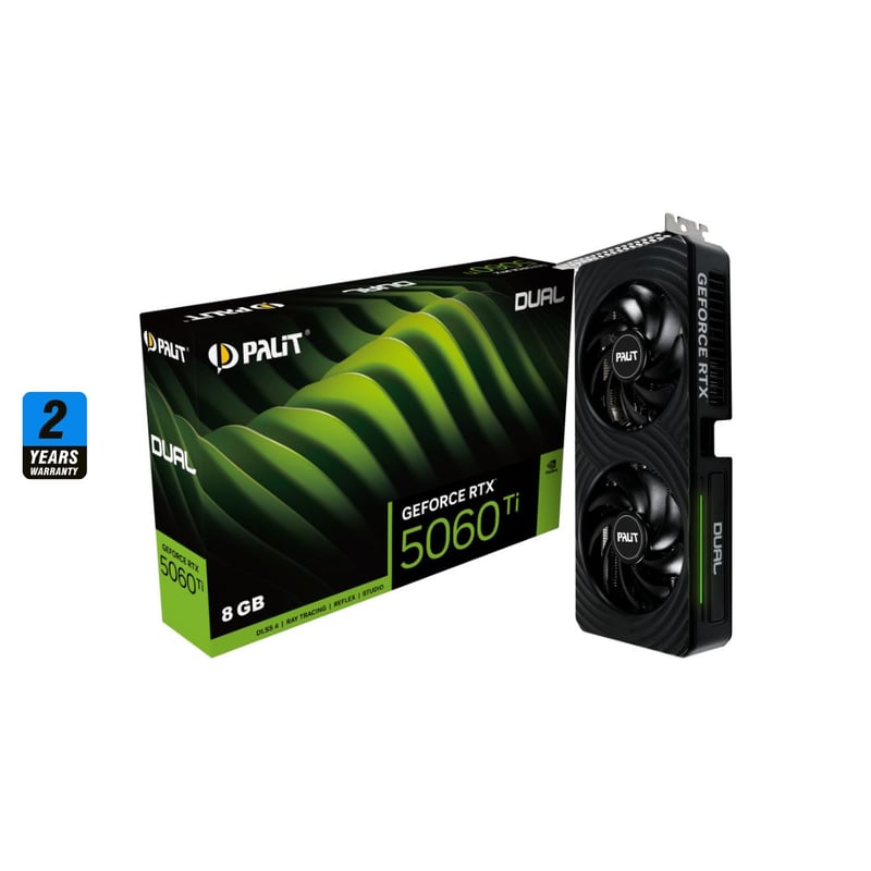 Palit GeForce RTX 5060 Ti Dual 8GB GDDR7 - 8