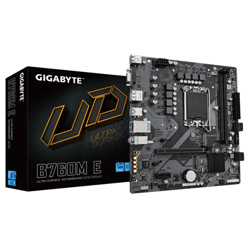 لوحة أم Gigabyte B760M E Intel B760 LGA1700 Micro-ATX أسود - 2