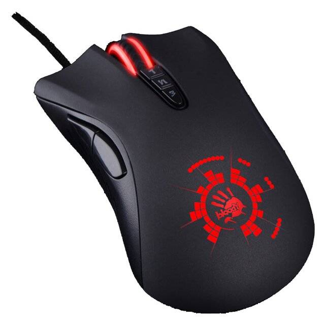 ماوس Bloody A91 4000 DPI سلكي أسود - 3