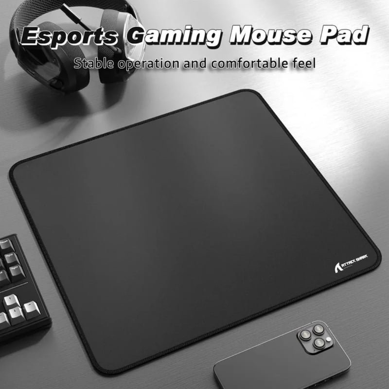 ATTACK SHARK CM02 eSport Gaming Mousepad - Black/Dark Gray - 2