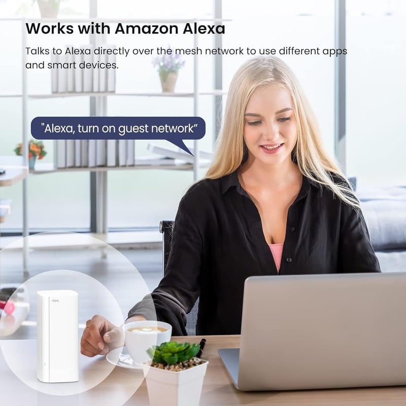 Tenda Nova EX12 AX3000 Whole Home Mesh Wi-Fi 6 System (3-pack) - 9