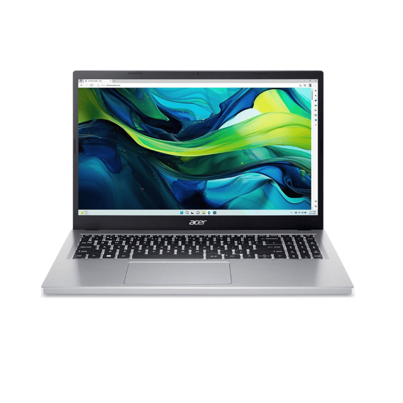 ACER LAPTOP ASPIRE GO-15 15.3″ -CI7-1355U-16GB RAM-512GB SSD-IPS-SILVER-DOS - 1