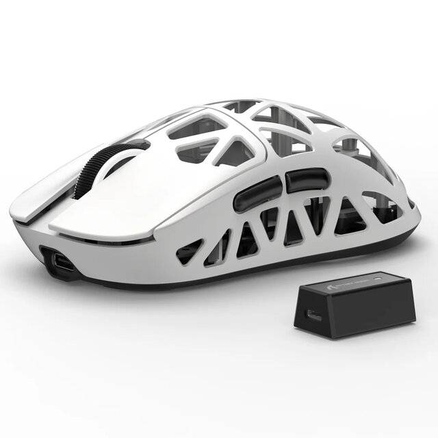 Attack Shark R2 Wireless Gaming Mouse White 42000 DPI - 5