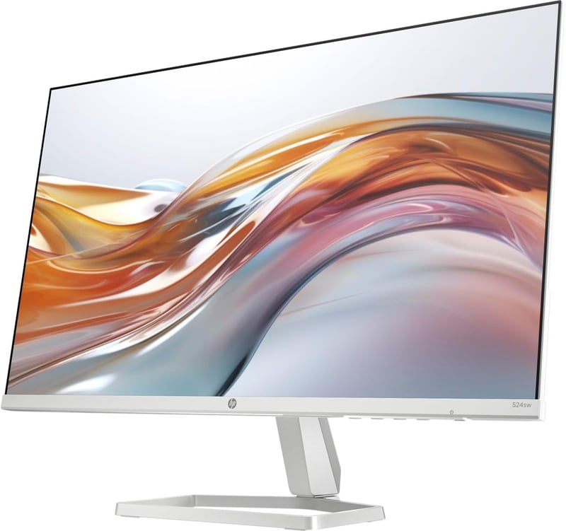 HP Series 5 24″ 1920x1080 100Hz IPS Monitor White - 4