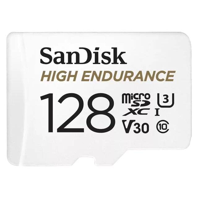 بطاقة ذاكرة SanDisk Ultra بسعة 128GB من نوع microSDXC مع محول - 4