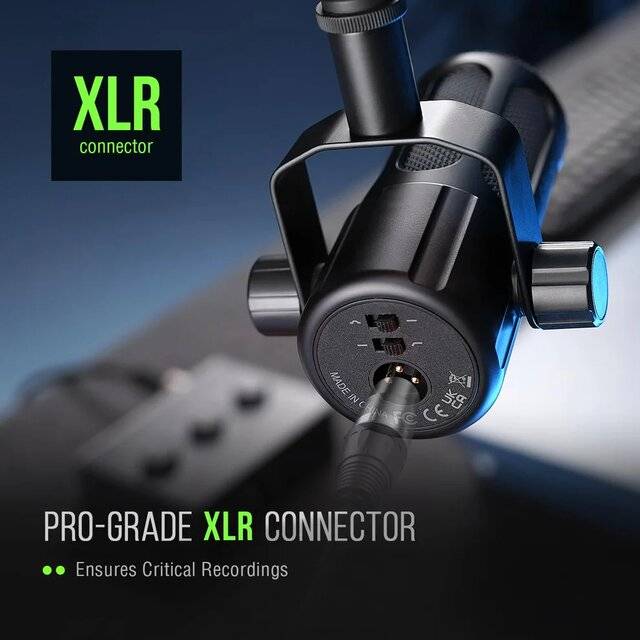 مايك Fifine AmpliTank Tank1 Dynamic XLR Cardioid سلكي - 3