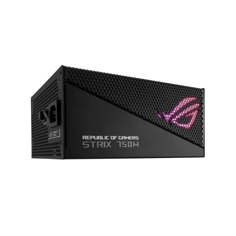 ASUS ROG STRIX GAMING 750W Gold Aura Edition, Full Modular, 80+ Gold, PCIe 5.0, ATX 3.0, Black - 3