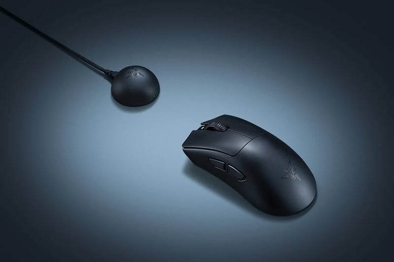 ماوس Razer DeathAdder V4 Pro 45000 DPI Dual-Mode - 7
