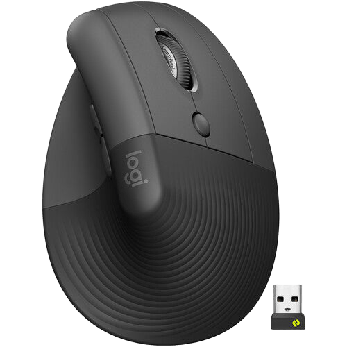 ماوس Logitech Lift Vertical Ergonomic لاسلكي 4000 DPI - 8
