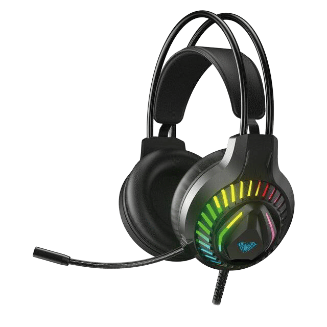 Aula S605 Wired Gaming Headset with Microphone and RGB - 4