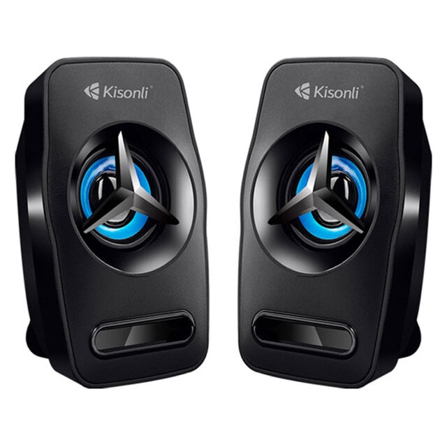 Kisonli L-3030 3W USB Multimedia Speakers - 5