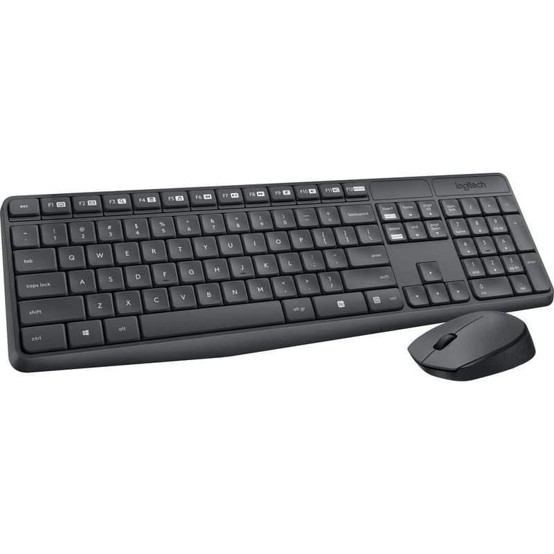 كيت كيبورد وماوس Logitech MK235 لاسلكي - 1