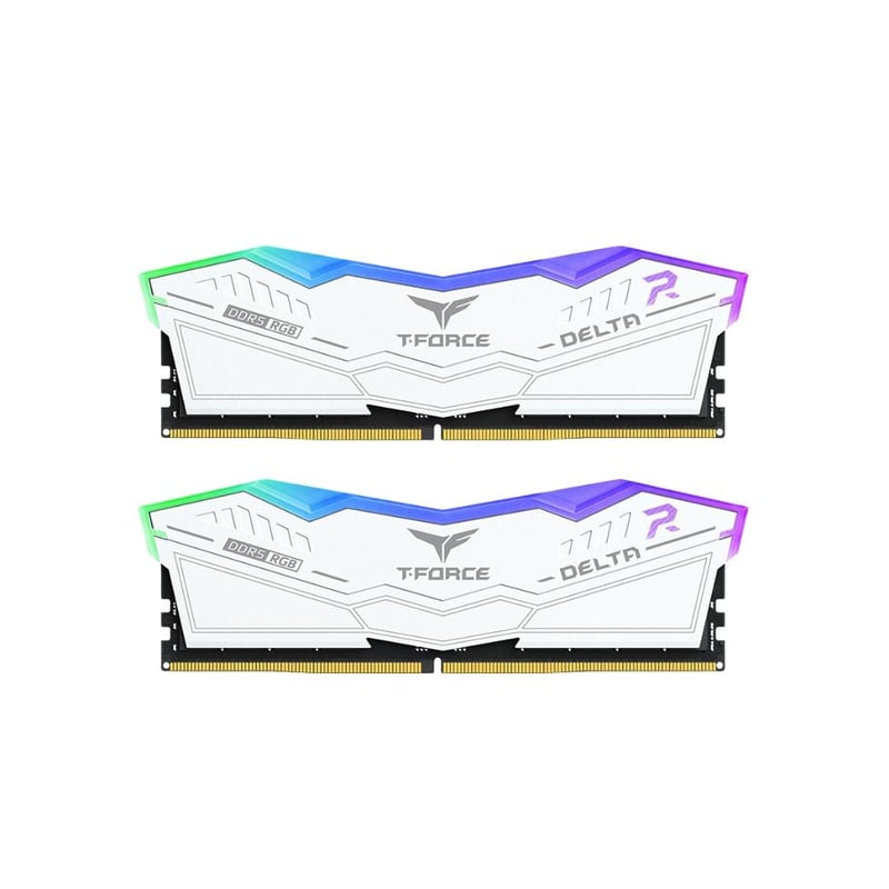 Team Group T-Force Delta RGB DDR5 16GB (2x8GB) 6000MHz White - 2