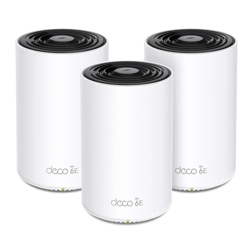 TP-Link Deco XE75 AXE5400 3-Pack Tri-Band WiFi 6E Mesh System - 4