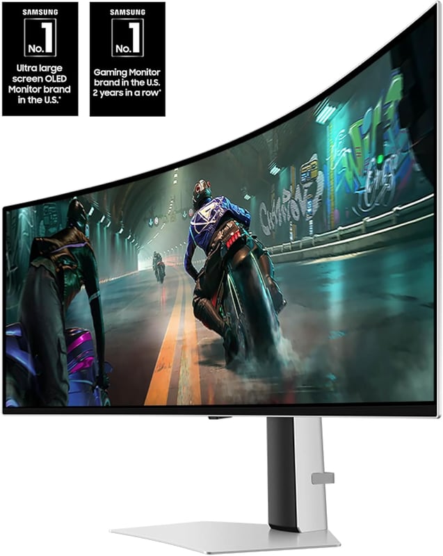 Samsung Odyssey OLED G9 49" DQHD 240Hz OLED Curved Gaming Monitor - 4