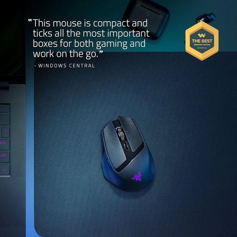ماوس Razer Basilisk Mobile 18000 DPI لاسلكي RGB أسود - 6