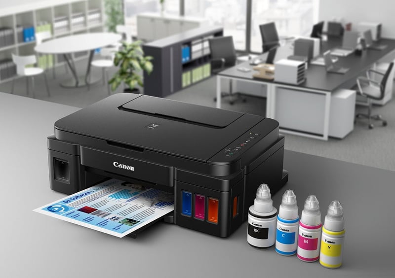 Canon PIXMA G3416 Color All-in-One Printer White - 9