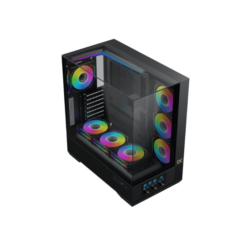 كيس Xigmatek Vision Mid-Tower ATX EATX أسود - 6