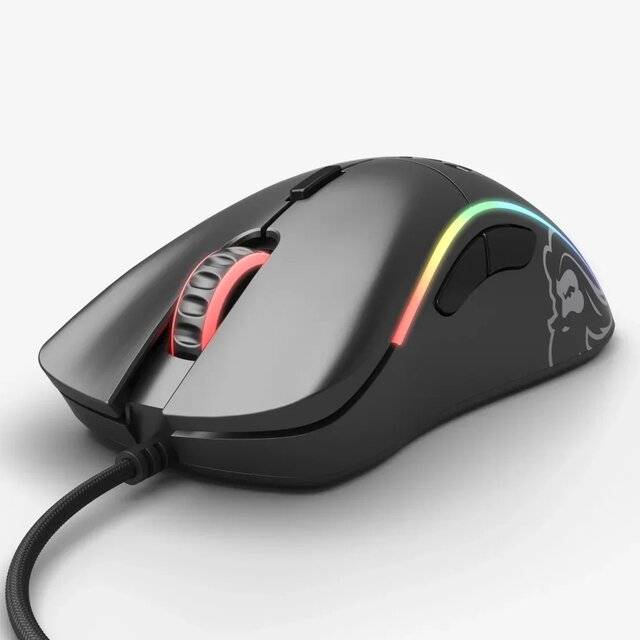 Glorious Model D Gaming Mouse Wired Glossy Black 3200 DPI - 3
