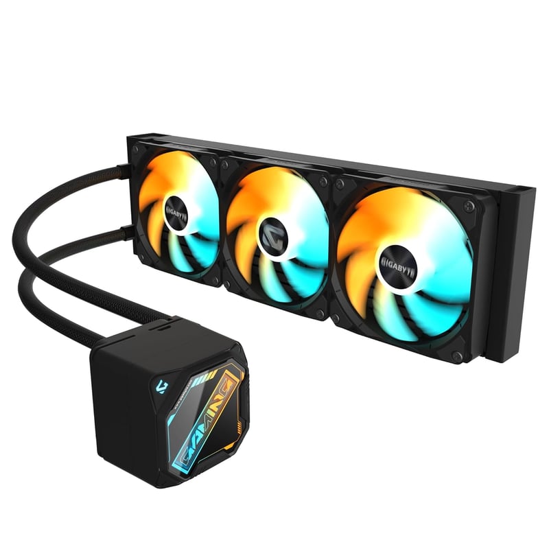 مبرد Gigabyte Gaming 360mm AIO سائل أسود - 4