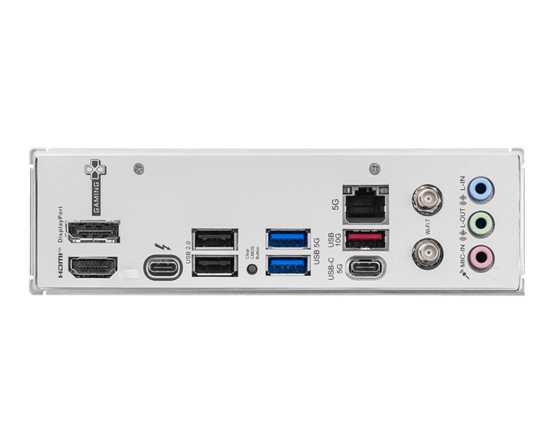 MSI Gaming Plus B860 Micro-ATX Motherboard LGA1851 DDR5 - 3