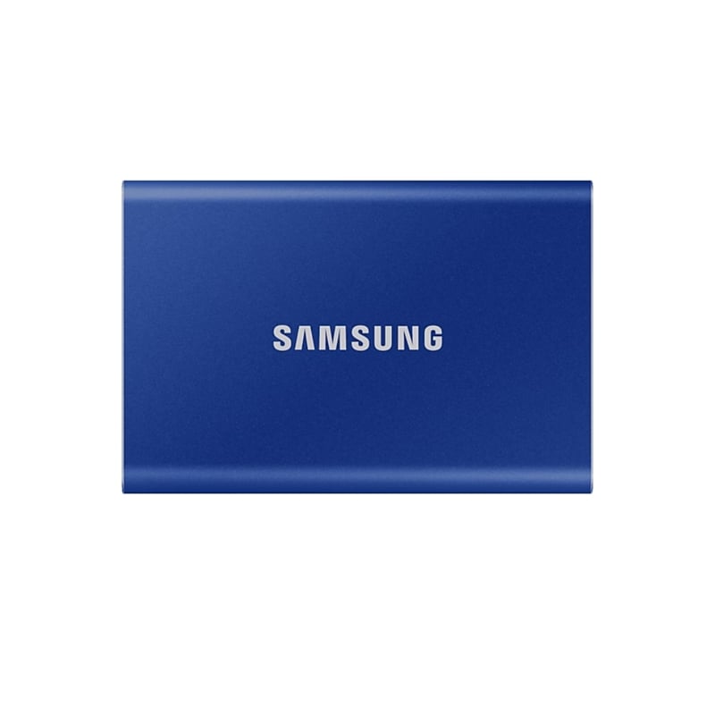 هارد خارجي Samsung T7 500GB USB 3.2 2.5 بوصة أزرق - 3
