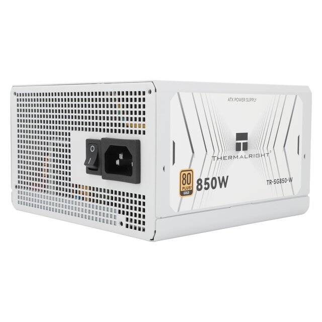 باور سبلاي Thermalright SG850-W 850W 80+ Gold بالكامل أبيض - 1