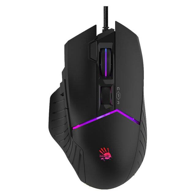 ماوس Bloody W95 Max 12000 DPI USB RGB أسود - 1