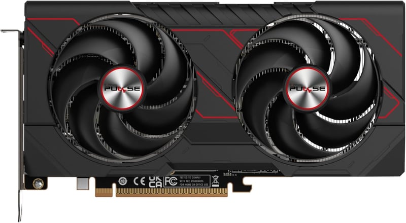 Sapphire Pulse Radeon RX 7600 XT 16GB GDDR6 - 2
