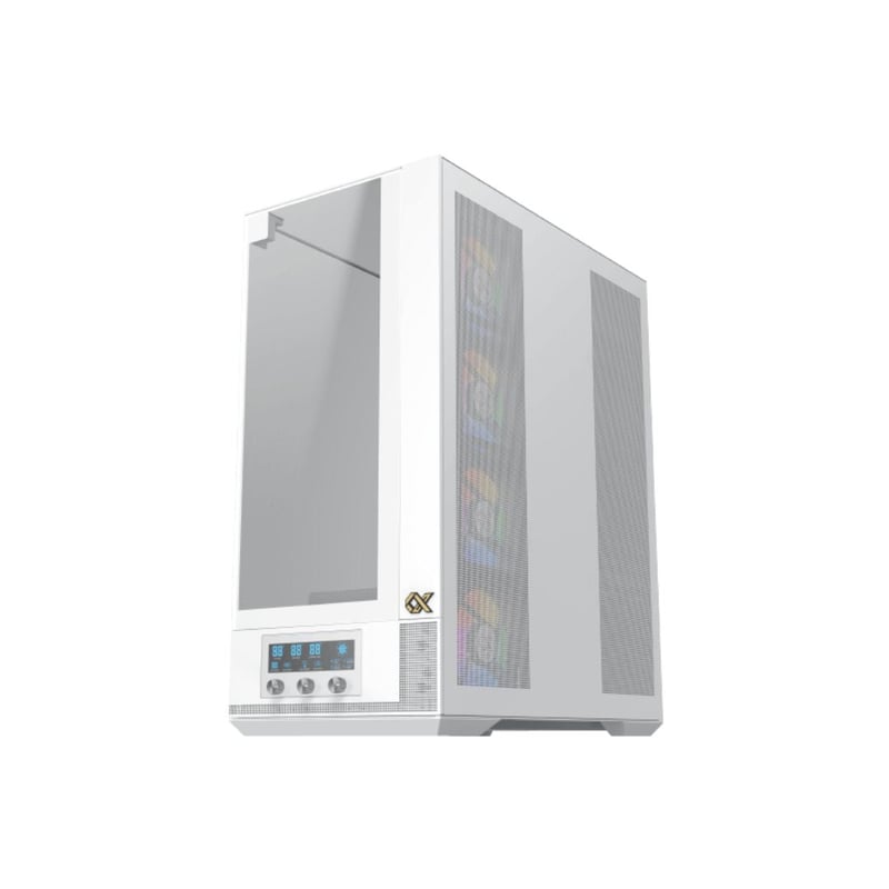 XIGMATEK Vision Pro Arctic Mid-Tower ATX Case White Tempered Glass - 2