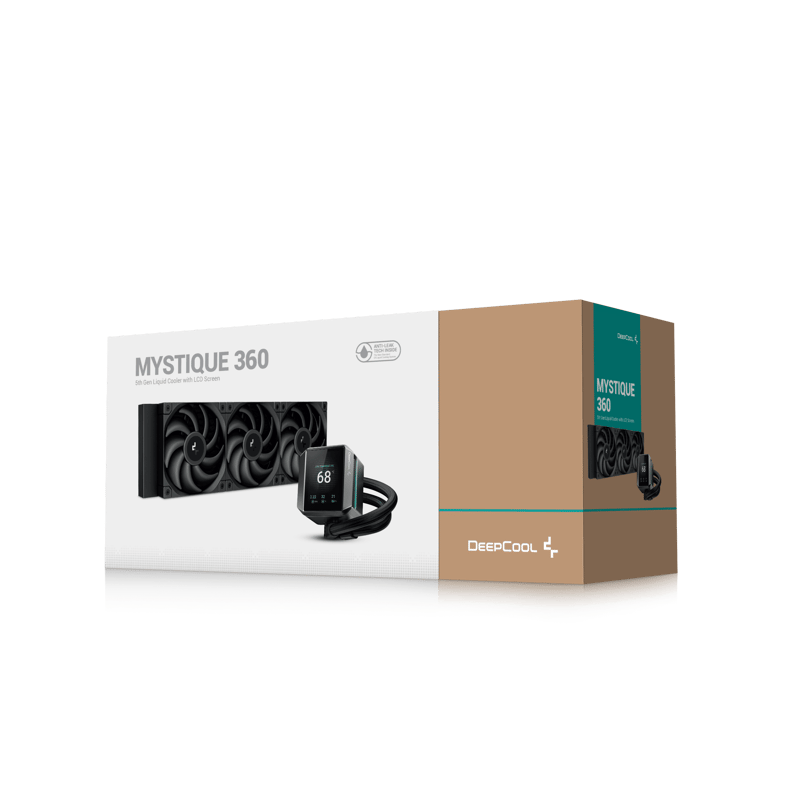 Deepcool Mystique 360 AIO Liquid CPU Cooler 360mm 300W TDP - 8