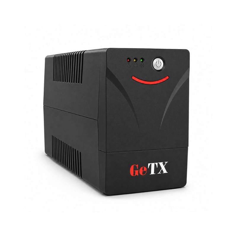 UPS GeTX GXK-800-C (800VA), Line interactive, LCD Battery 12v-9a *1 - 1