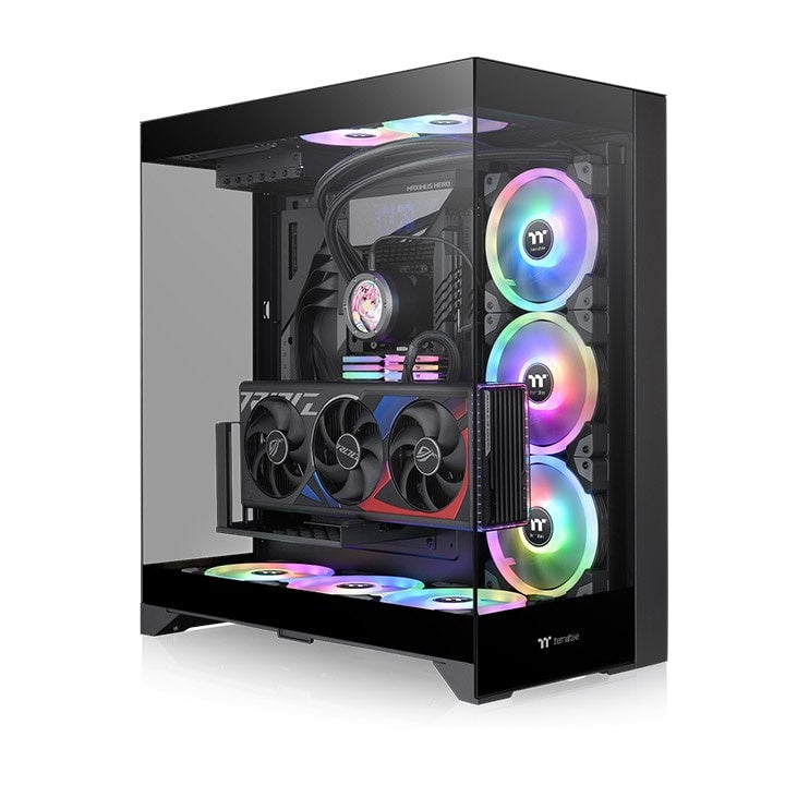 كيس Thermaltake CTE E550 TG Mid-Tower ATX أبيض - 1