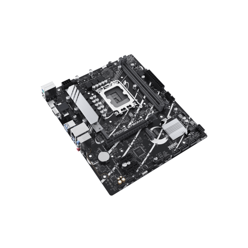 ASUS Prime B760M-K B760 LGA1700 Micro-ATX DDR5 Motherboard - 4