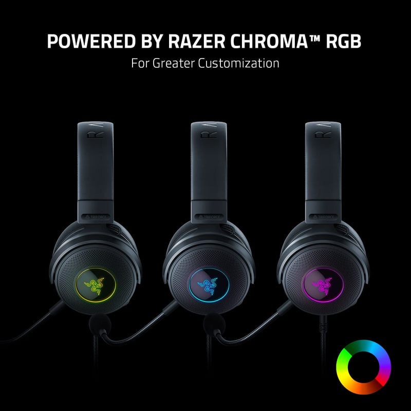 سماعات Razer Kraken V3 USB مع ميكروفون - 7