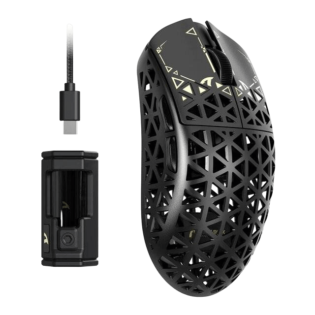 Attack Shark R5 Ultra Wireless Gaming Mouse 42000 DPI Black - 4