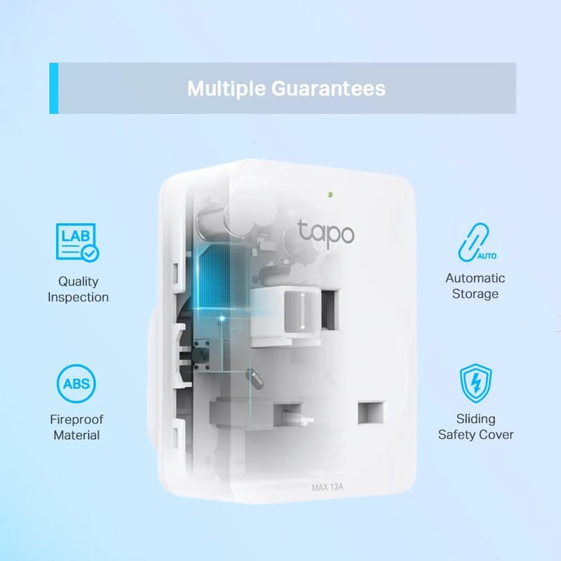 TP-Link Tapo P100 Mini Smart Wi-Fi Socket 2-Pack - 5