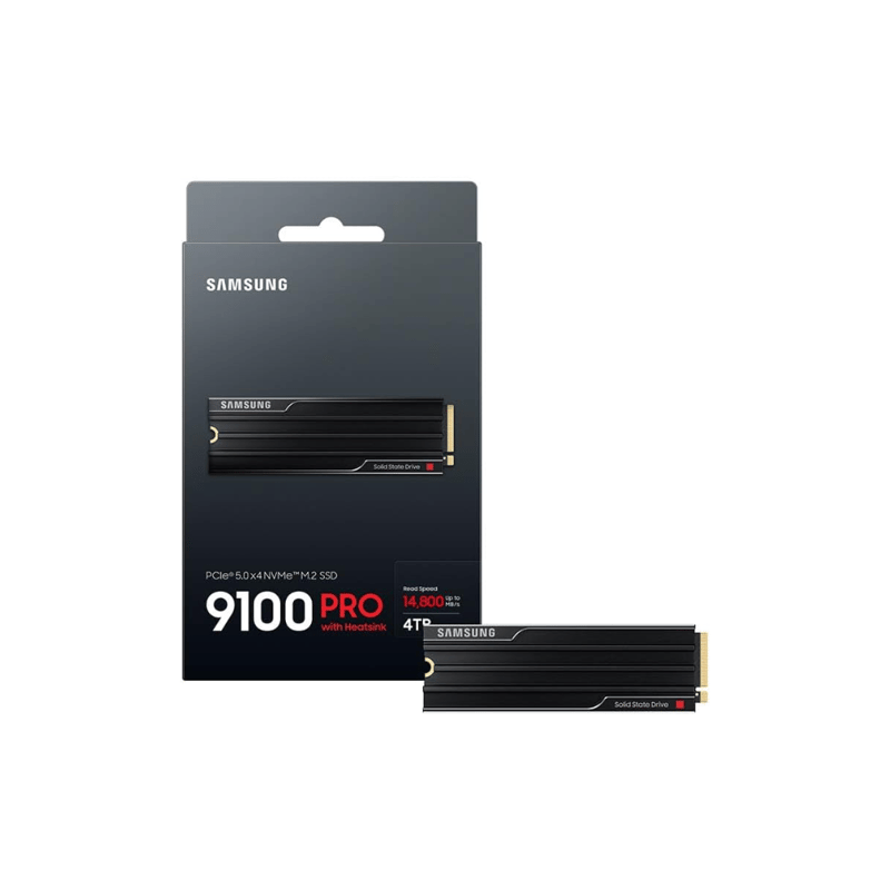 SSD Samsung 9100 Pro 4TB NVMe M.2 Heatsink Edition - 1