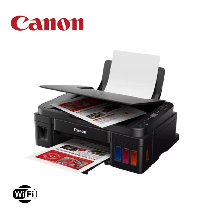 Canon PIXMA G3416 Color All-in-One Printer White - 8
